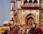 Before a Mosque - 埃德温·罗德·威克斯